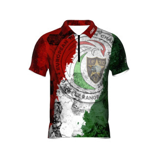 DED EHC2026 IPSC Campeonato Europeu de Pistola Camiseta Oficial