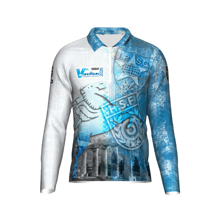 DED SWC2026 IPSC Worldshoot de escopeta Camiseta de manga larga
