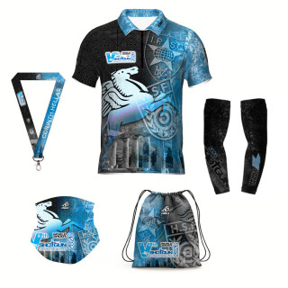 Ensemble de vêtements de sport officiels Shotgun Worldshoot DED SWC2026 - Édition noire