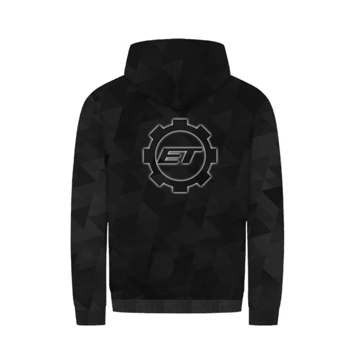 Eemann Tech Sudadera con Capucha de Competición  Negro
