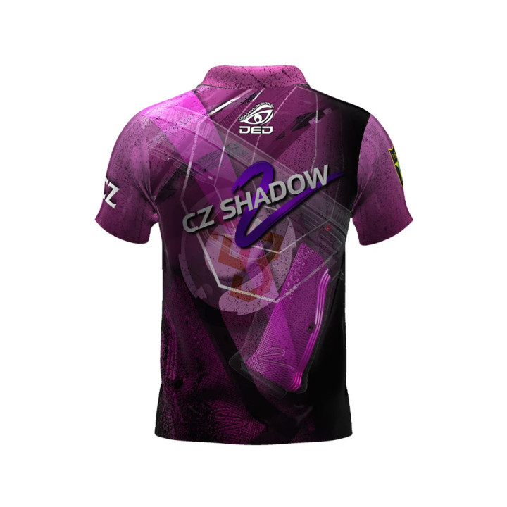 Tshirt DED CZ Shadow 2 Roxa