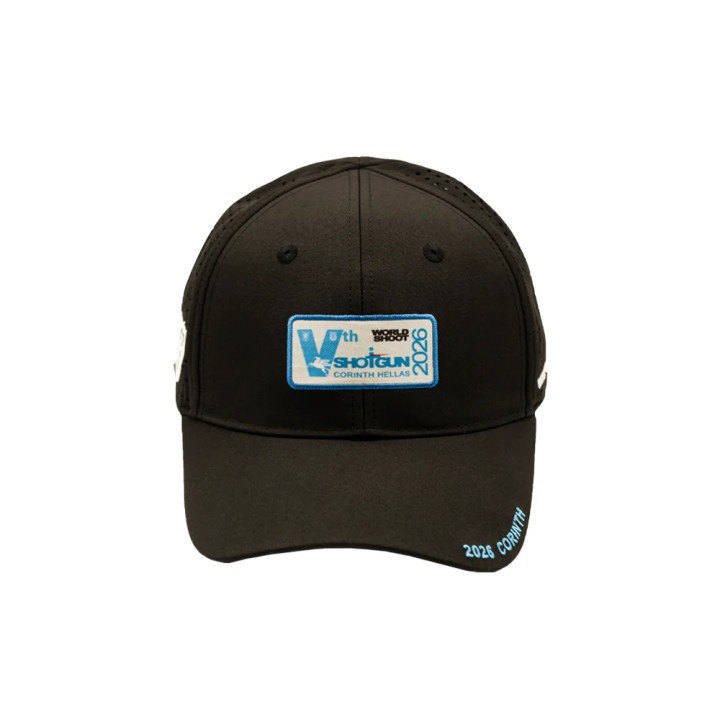 Casquette officielle IPSC SWS2026 Championnat du Monde de Fusil Lisse - noire