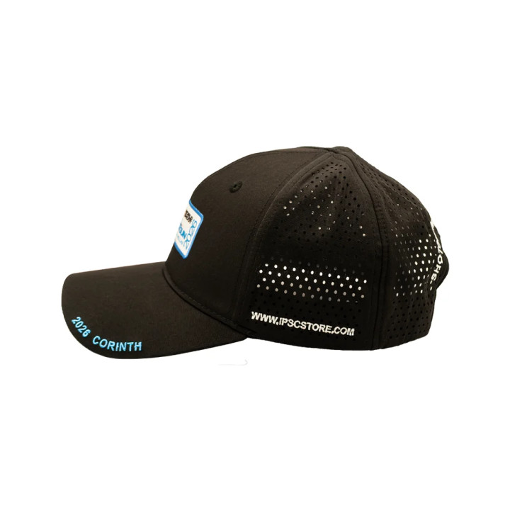 Boné oficial IPSC SWS2026 Campeonato Mundial de Espingarda - preto