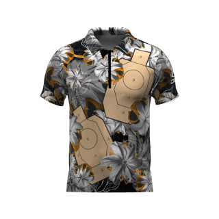Camiseta DED Black Bullet Floral IDPA Target