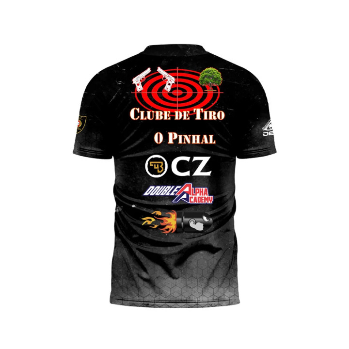 Tshirt Personalizada DED Dominic Carter  Preto