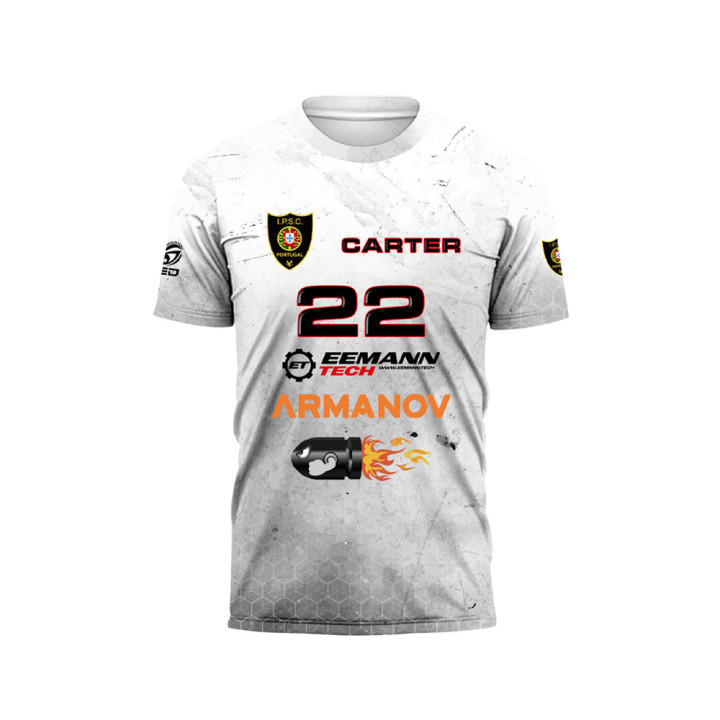 T-shirt Personnalisé DED Dominic Carter / Blanc