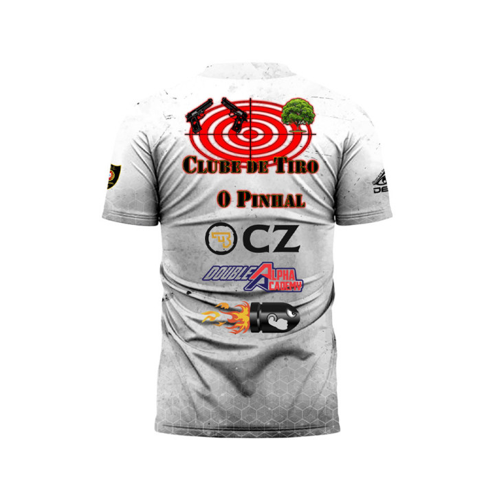 T-shirt Personalizada DED Dominic Carter / Branco