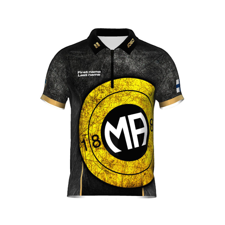 Camiseta de Manga Corta DED Mikkelin Ampujat