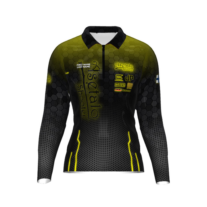 Polo Personalizado de Manga Larga DED Asetalo Shooter