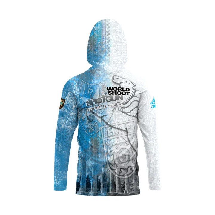 DED SWS2026 Worldshoot de Espingarda IPSC Camiseta Oficial de Manga Comprida com Capuz
