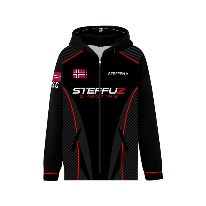 DED Steffuz Custom Design Competition Zipped Hoodie