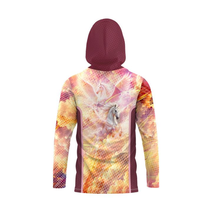 DED Pegasus Hooded Long Sleeve Shirt