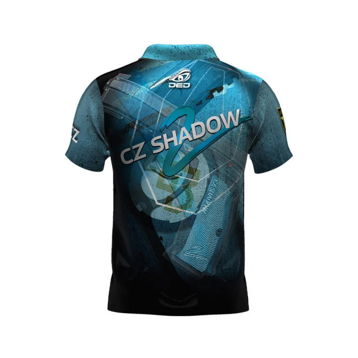 Tshirt DED CZ Shadow 2 Azul