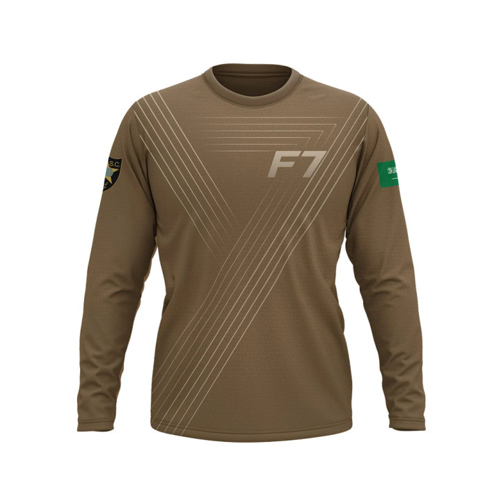 DED Faisal Alshmese Custom Design Long Sleeve Jersey / FDE