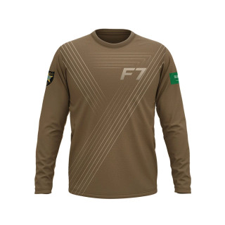 DED Maillot à Manches Longues Design Personnalisé Faisal Alshmese / FDE