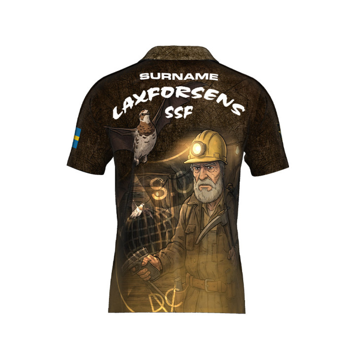 Tshirt Personnalisé DED Laxforsens SSF