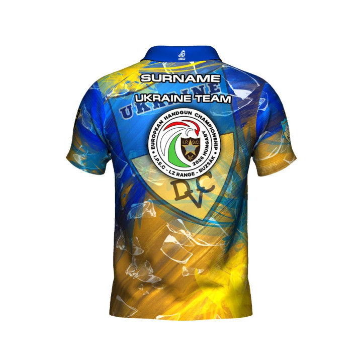 DED IPSC Ukraine EHC Team Polo Personnalisé