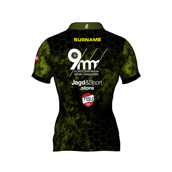 DED SV9mm Shooting Club Team T-Shirt Personalizado