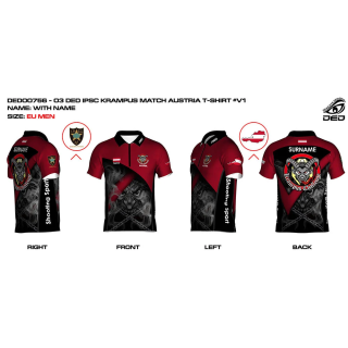 DED00756 DED IPSC Krampus Match Austria TShirt