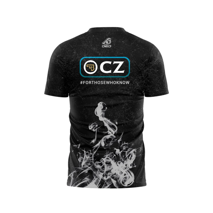 DED CZ Shadow 2 Tshirt Smoke  Black