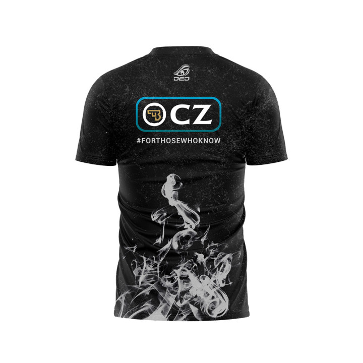 Tshirt DED CZ Shadow 2 Smoke  Preta