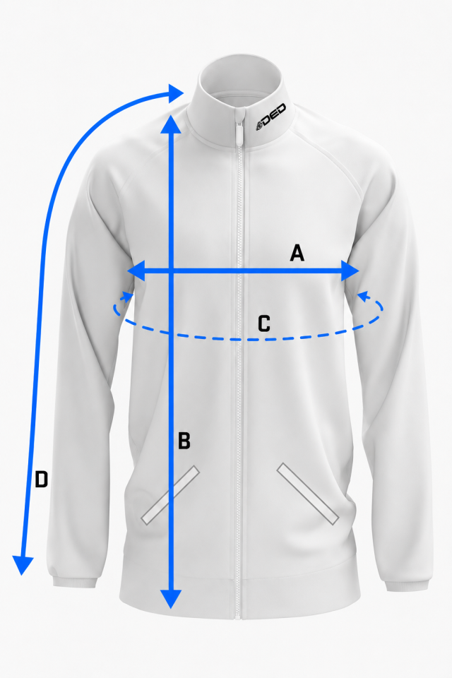 Competition Jacket Size Guide