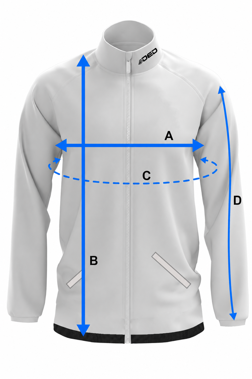 Jacket Long Sleeve Size Guide