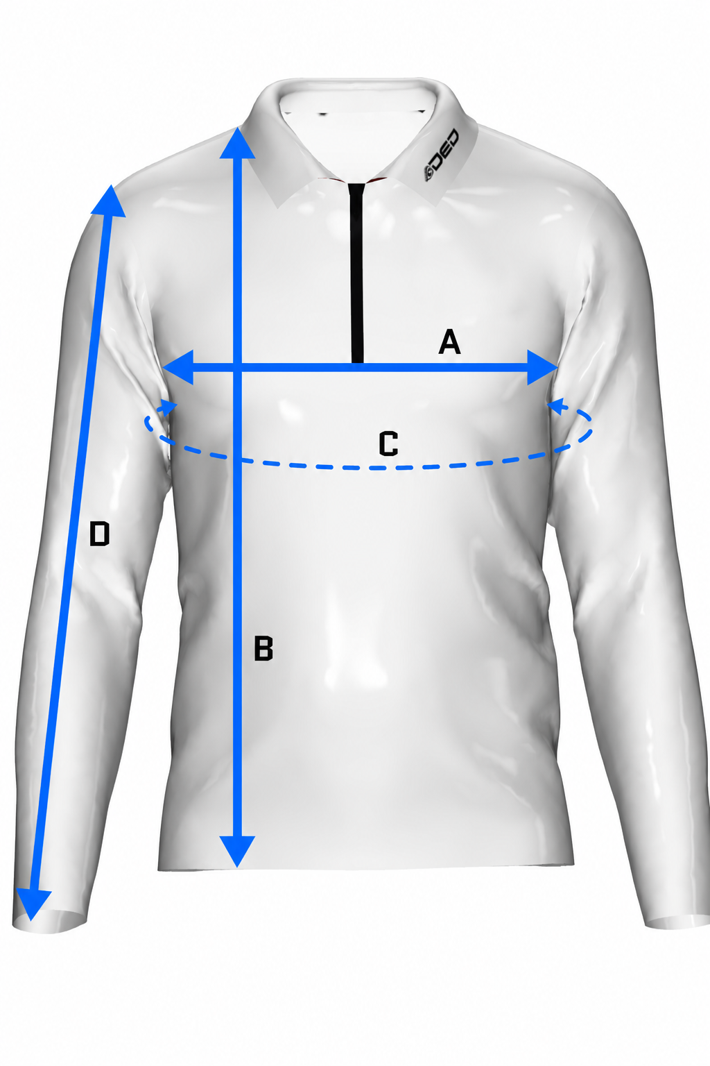 Polo Shirt Long Sleeve Size Guide
