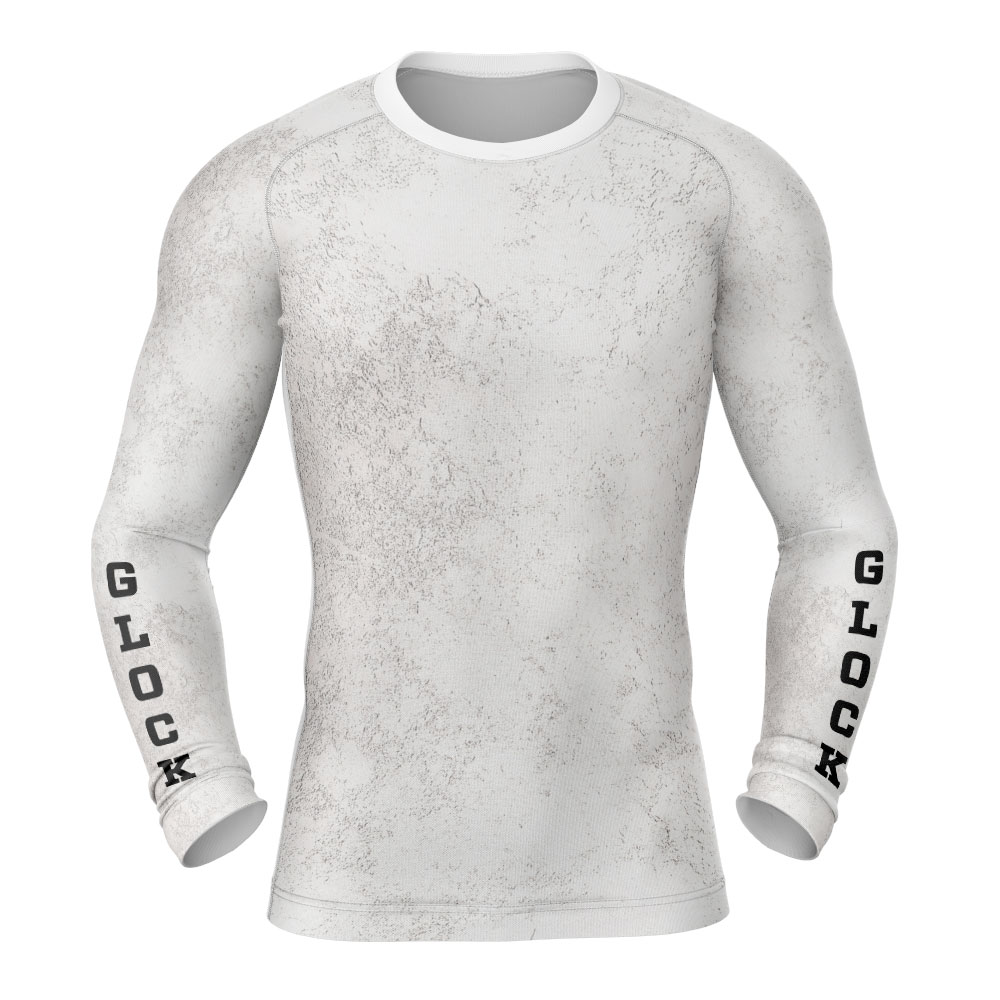 DED GLOCK Competition Long Sleeve Compression T-shirt White