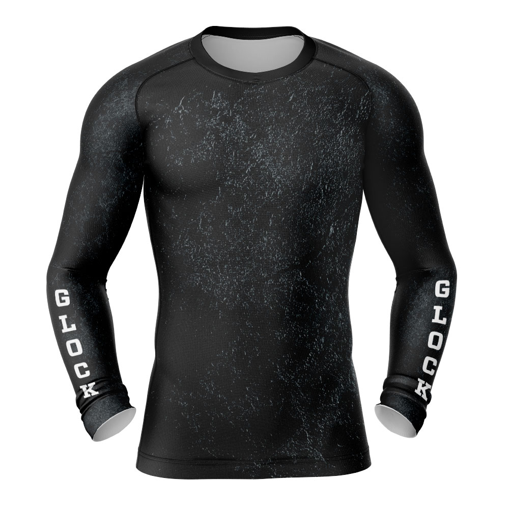 DED GLOCK Competition Long Sleeve Compression T-shirt Dark | DEDcustom.com